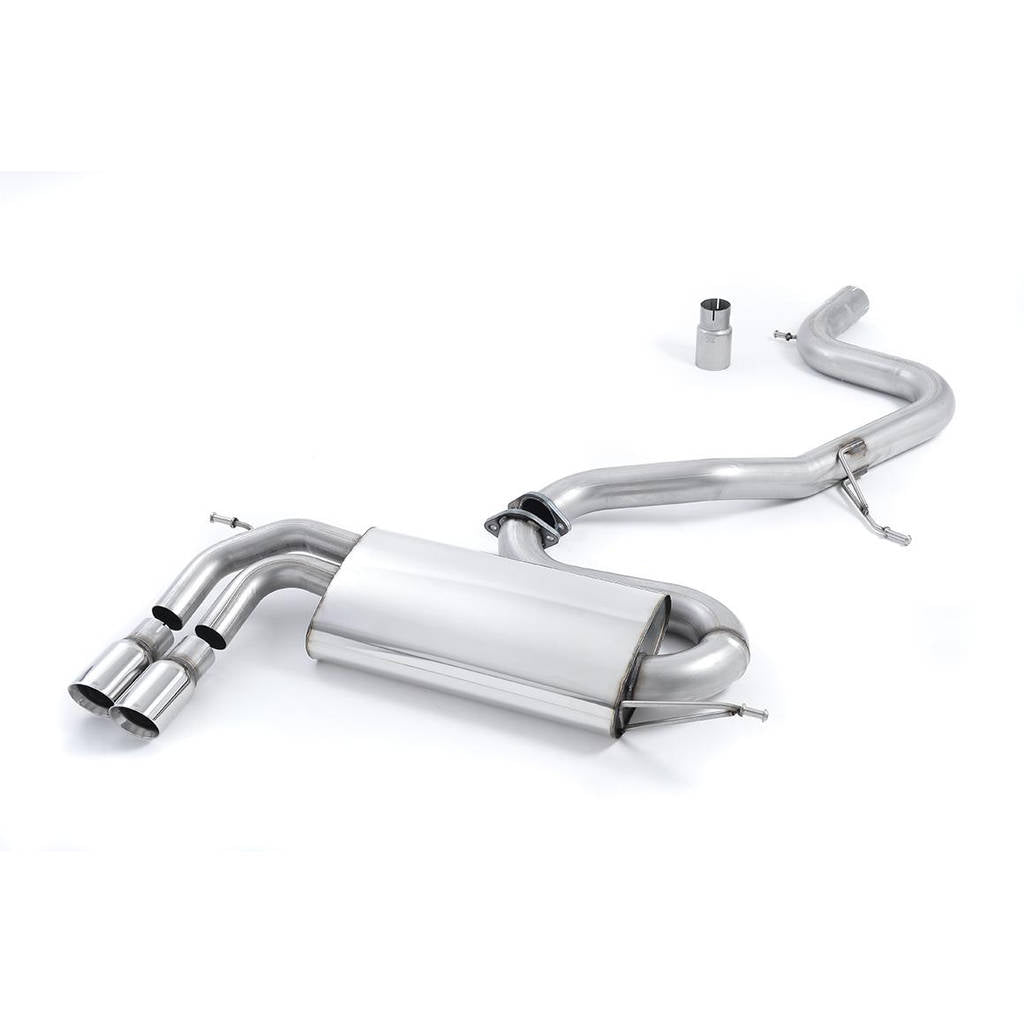 MILLTEK SSXVW265 Cat-back Twin 80mm Jet VW Golf Mk5 GTi 2.0T FSI Photo-0