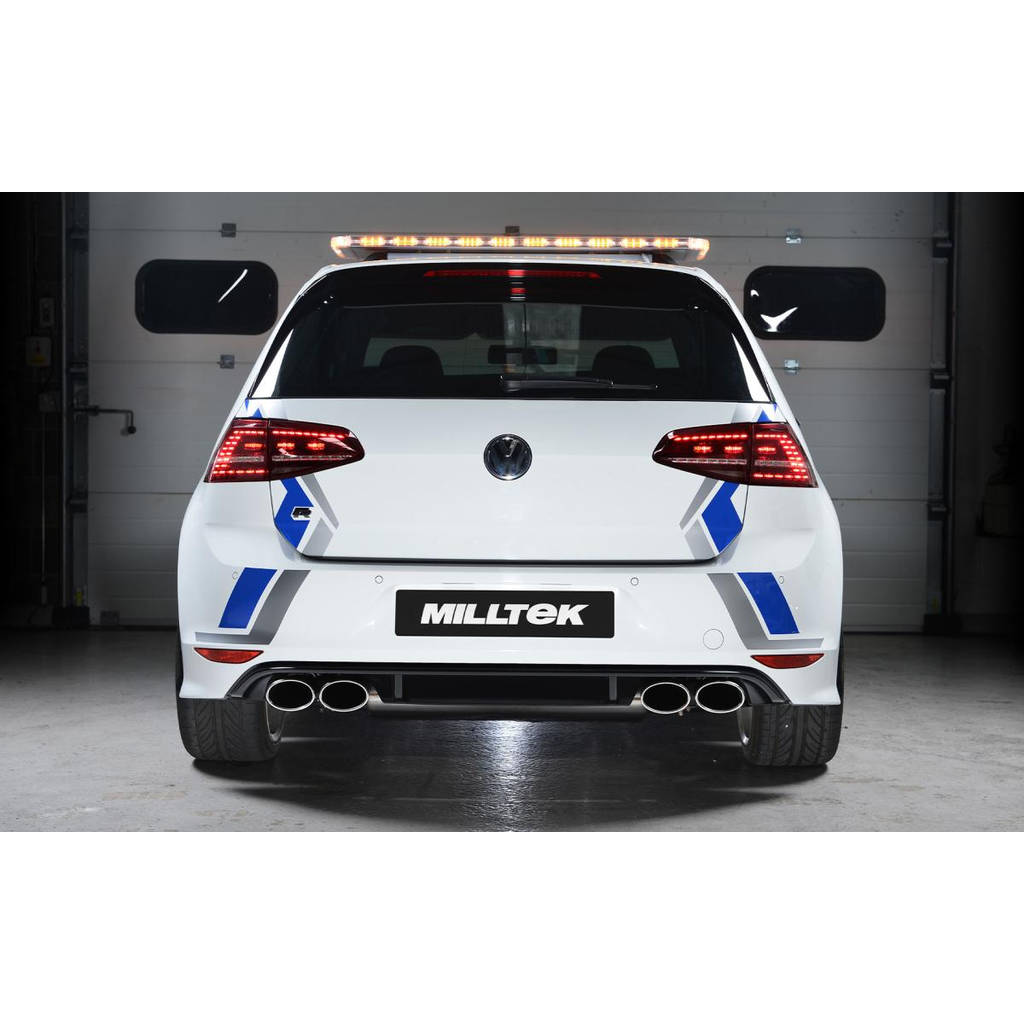 MILLTEK SSXVW259 Cat-back VW Golf MK7 R 2.0 TSI 300PS Photo-1