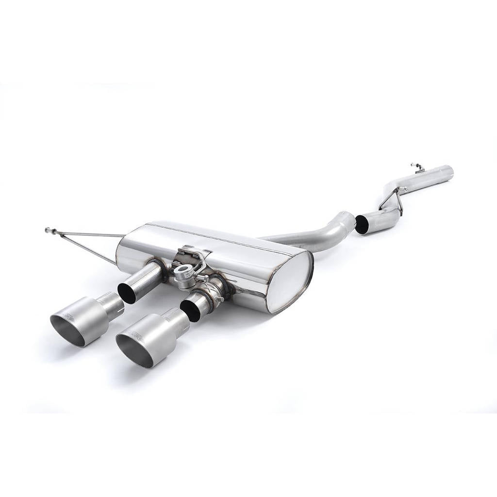 MILLTEK SSXVW165 Cat-back Dual 100mm GT100 VW Golf Mk6 R 2.0 TFSI 270PS Photo-0