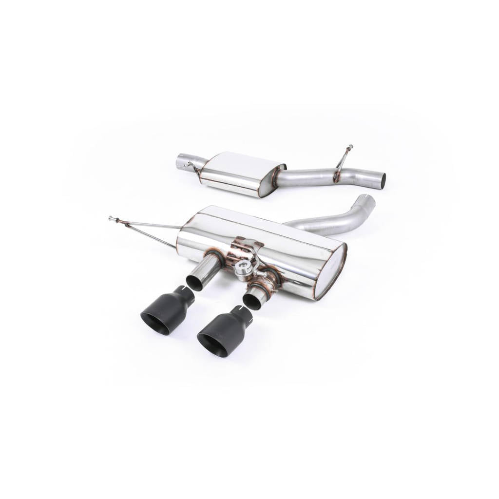 MILLTEK SSXVW139 Cat-back Dual GT100 ECA VW Golf Mk6 R 2.0 TFSI 270PS Photo-0