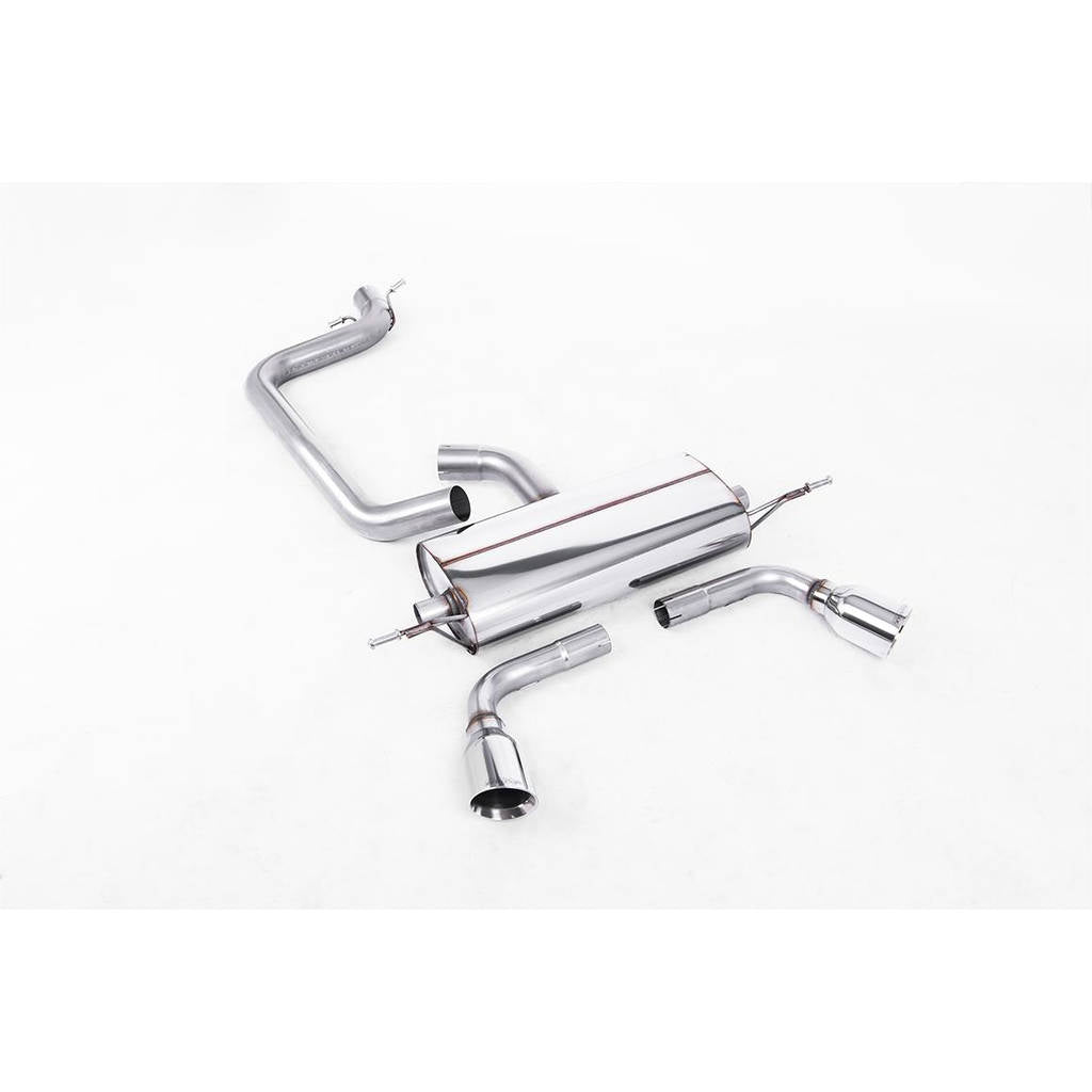 MILLTEK SSXAU235 Cat-back Single 100mm GT100 AUDI TT Mk2 2.0 TFSi 2WD Photo-0