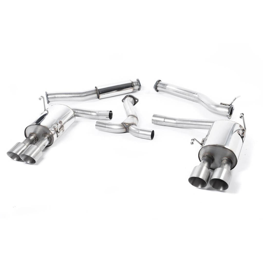 MILLTEK SSXSB045 Cat-back Quad Titanium GT100 SUBARU Impreza WRX STi Saloon/Sedan Photo-1