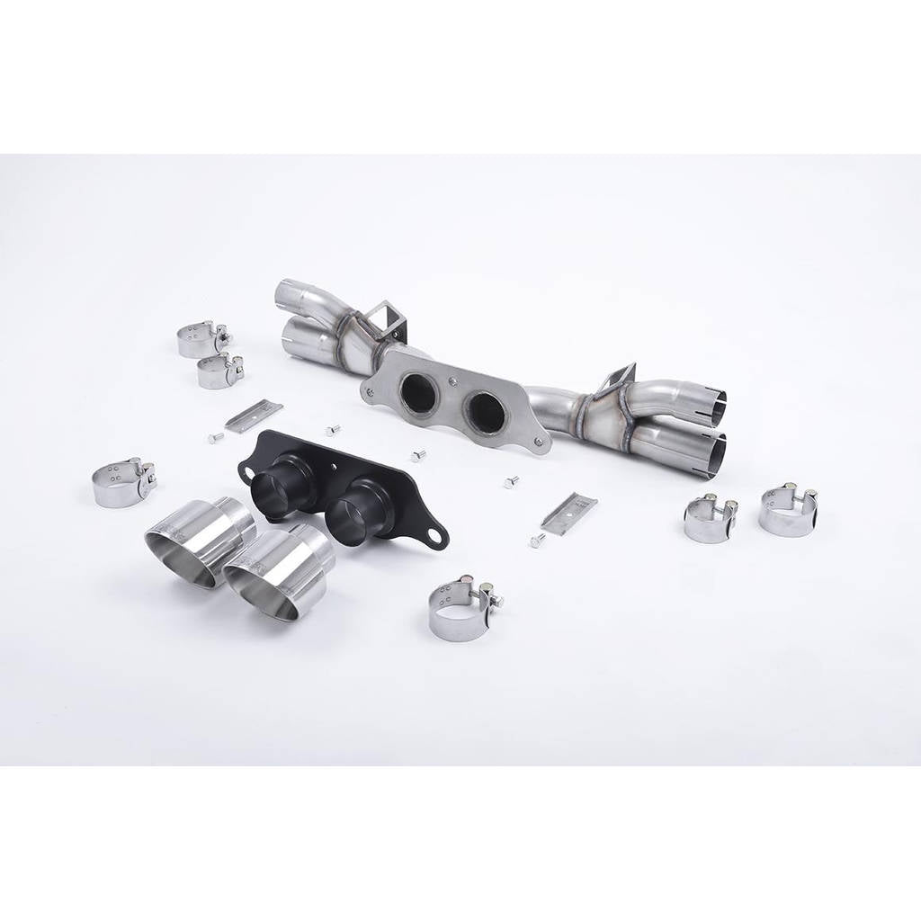 MILLTEK SSXPO126 Cat-back 100mm GT100 PORSCHE 911 991.1 GT3>3 RS Photo-0