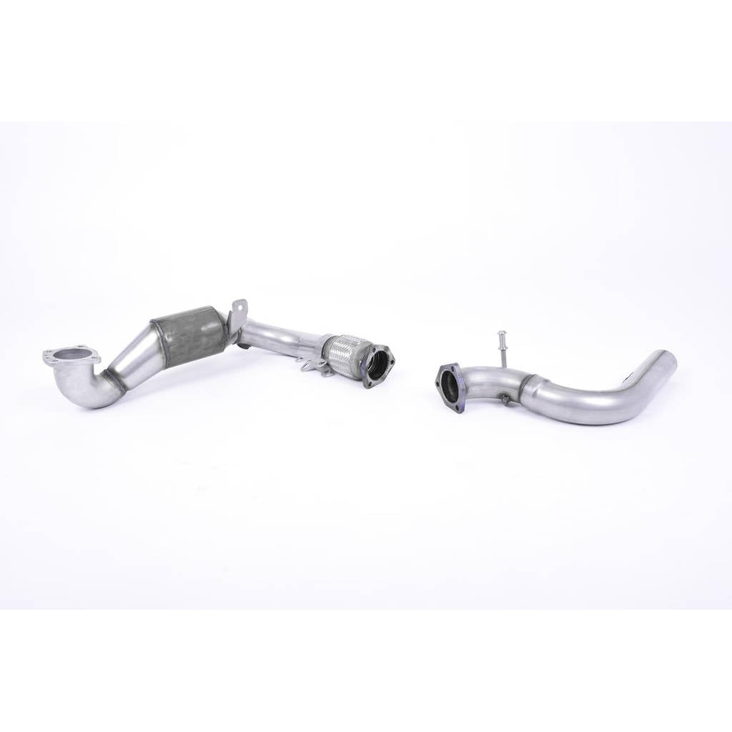 MILLTEK SSXFD237 Cast Downpipe with Race Cat FORD Fiesta Mk8 1.0T EcoBoost ST-Line 3&5 Door Photo-0