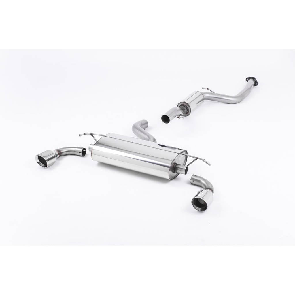 MILLTEK SSXFD075 Cat-back 100mm GT100 FORD Focus Mk2 ST 225 Photo-0