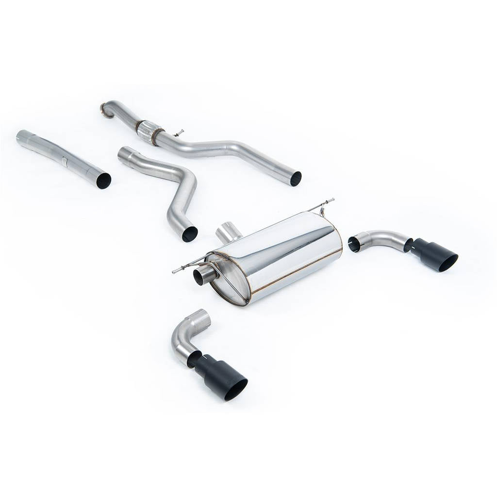 MILLTEK SSXBM966 Cat-back Twin 90mm GT90 BMW 1 Series M 135i 3&5 Door (F21&F20) Photo-0