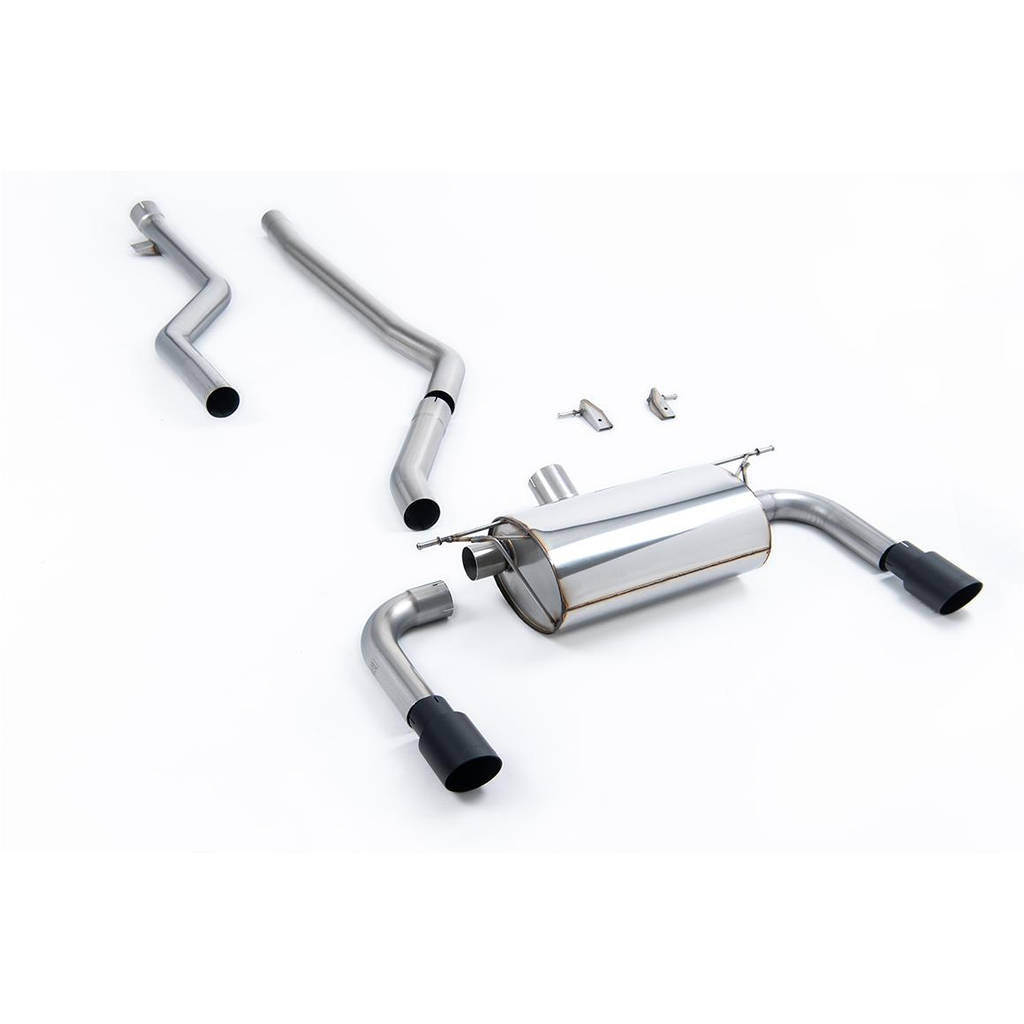 MILLTEK SSXBM1073 Cat-back Twin 90mm GT90 BMW 3 Series F30 320i M Sport (Inc LCI) Photo-0