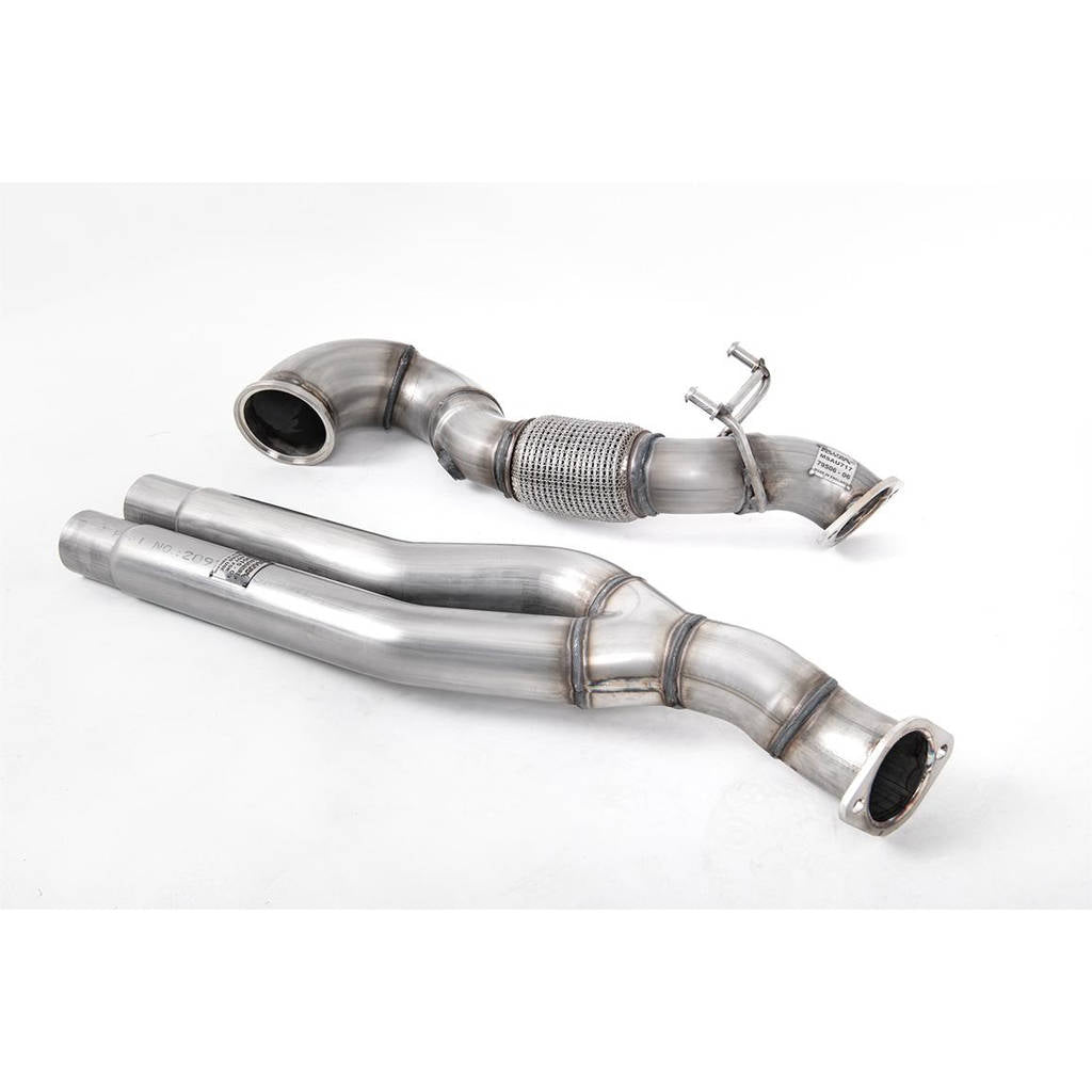 MILLTEK SSXAU727 Large-bore Downpipe and De-cat AUDI RS3 Saloon/Sedan 400PS (8V MQB) Photo-0