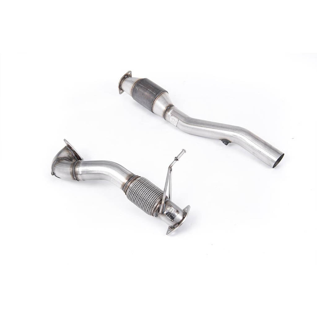 MILLTEK SSXAU431 Large Bore Downpipe and Hi-Flow Sports Cat AUDI TT 180/225 quattro Coupe&Roadster Photo-0
