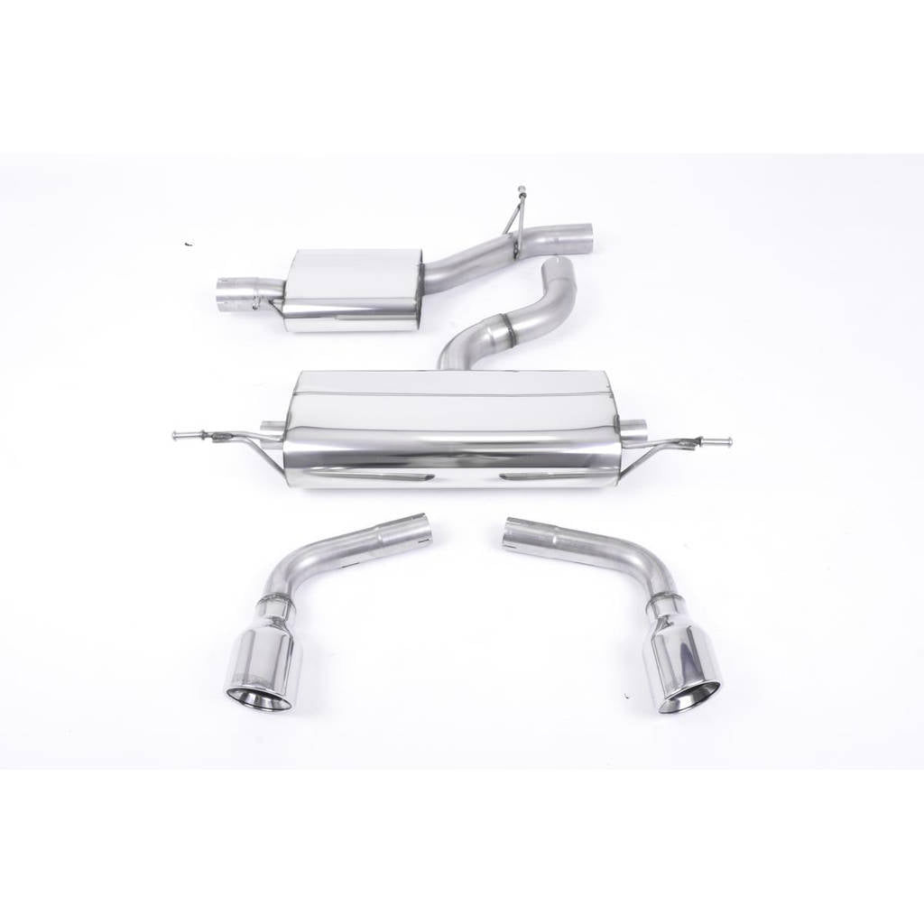 MILLTEK SSXAU146 Cat-back 100mm Jet AUDI TT Mk2 3.2 quattro Photo-0
