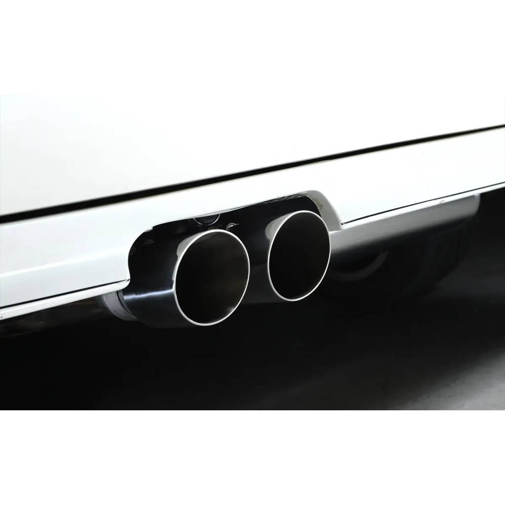MILLTEK MCXAU108 Downpipe-back Twin 90mm GT90 AUDI Coupe UR quattro 20v Turbo Photo-2