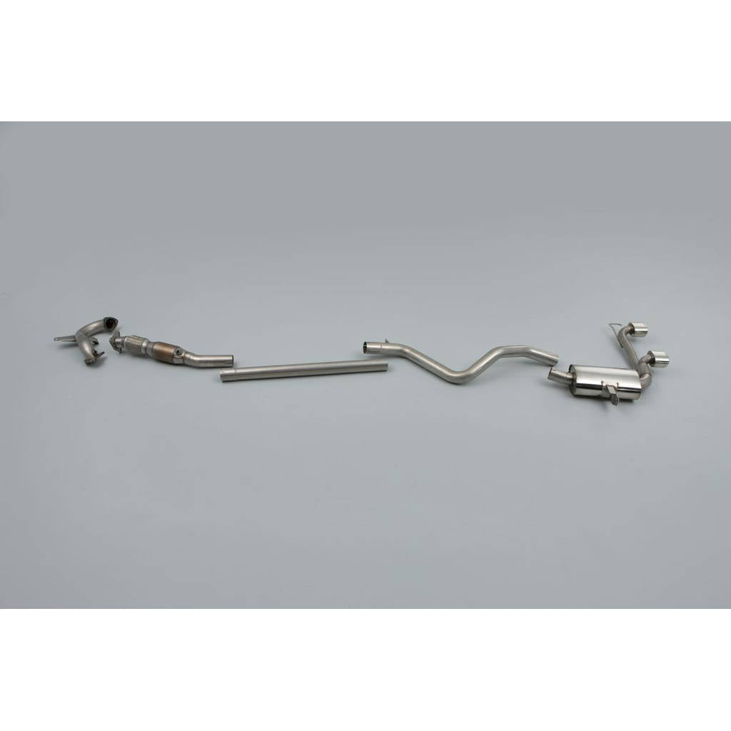 MILLTEK SSXRN403 Turbo-back including Hi-Flow Sports Cat Dual GT80-LITE RENAULT Mégane RENAULT sport 225 2.0T Photo-0