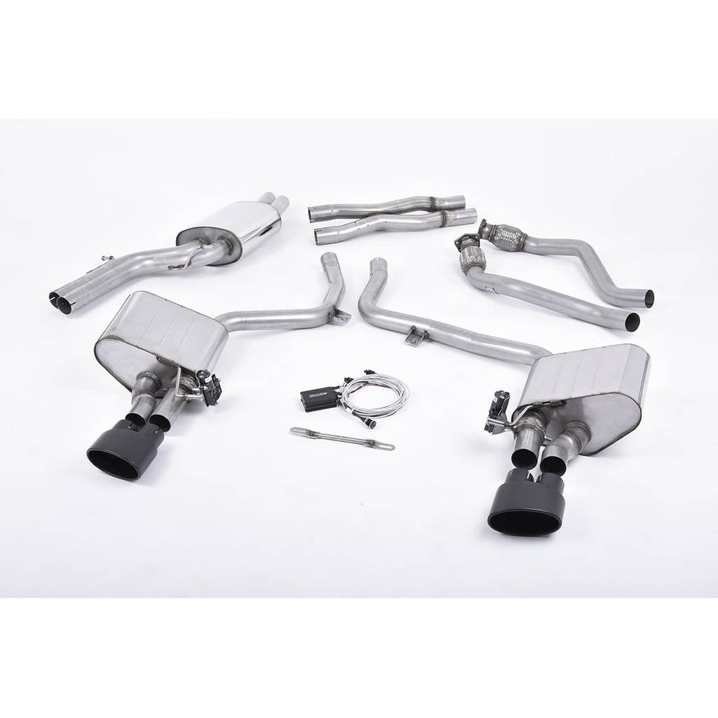 MILLTEK SSXAU402 Cat-back AUDI S5 3.0 TFSI B8 Sportback Photo-0