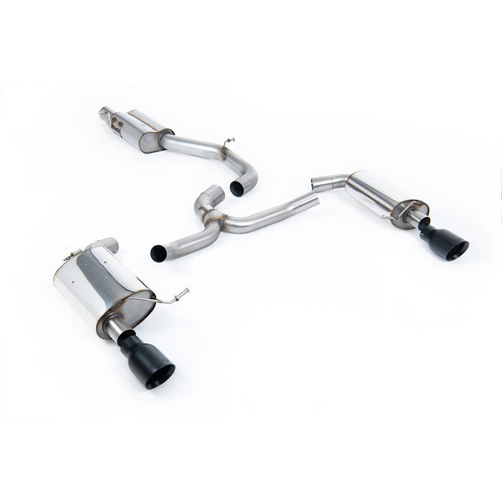 MILLTEK SSXVW444 Cat-back Dual GT100 VW Golf Mk7 2.0TFSI Photo-0