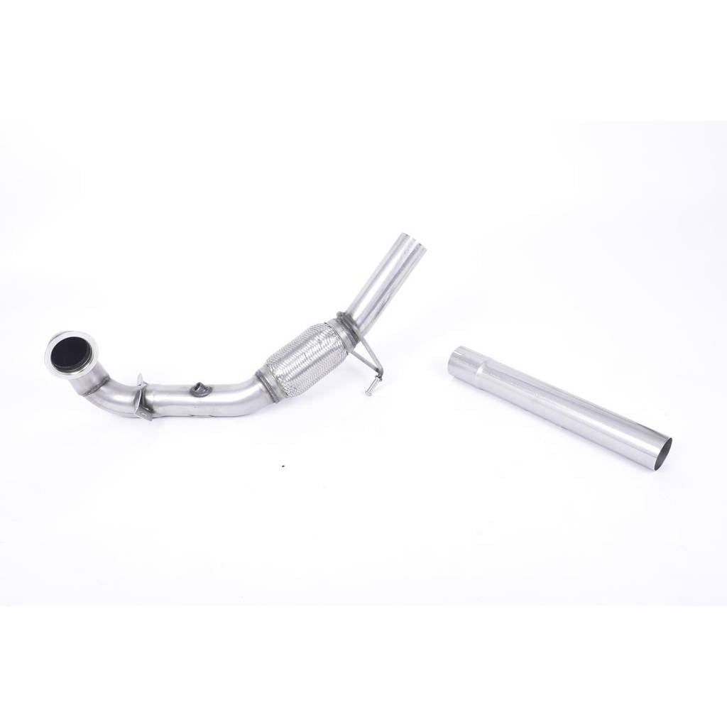 MILLTEK SSXVW420 Large-bore Downpipe and De-cat SEAT Ibiza Cupra 1.8TFSI (6P) Photo-0