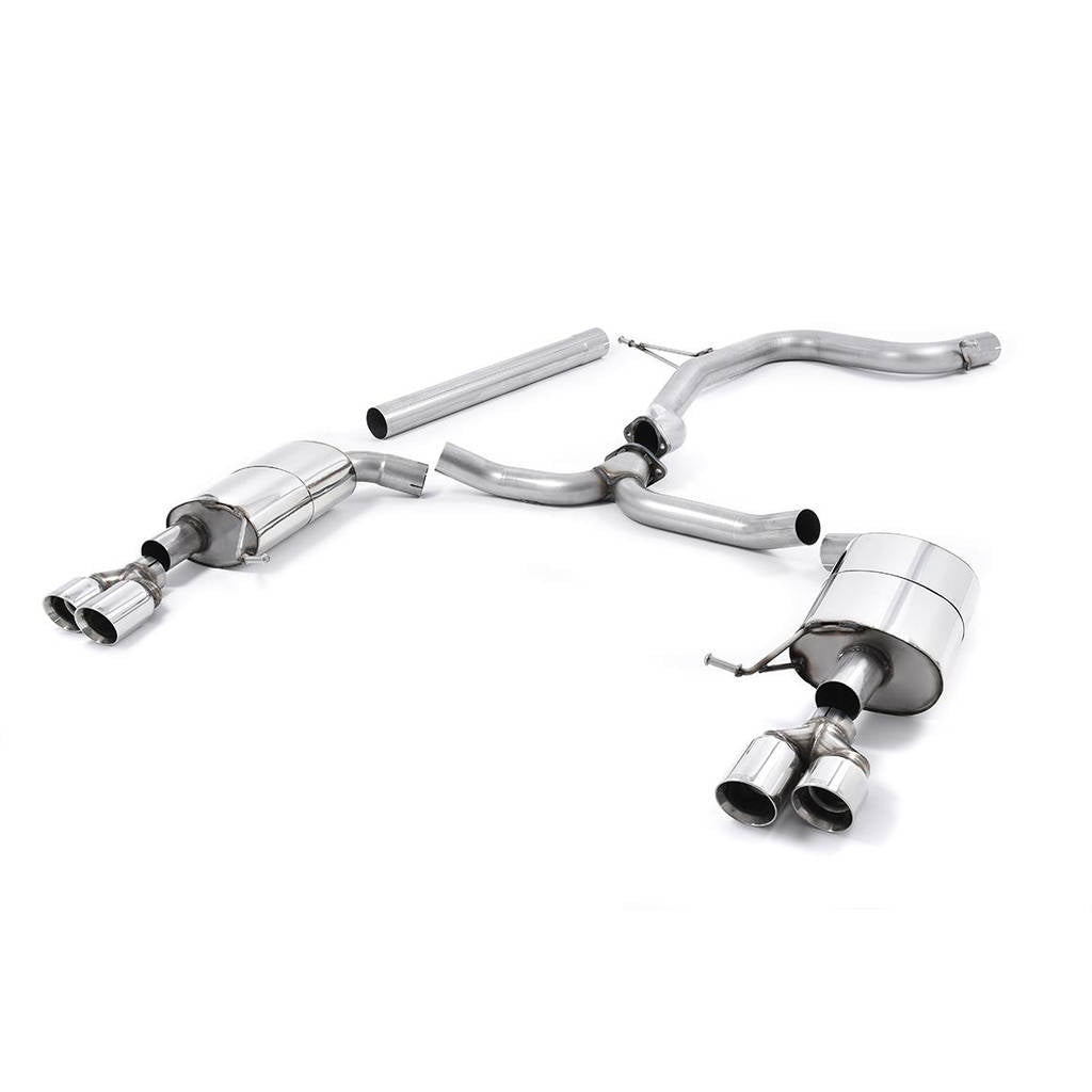 MILLTEK SSXSE174 Cat-back Twin 80mm GT80 SEAT Leon ST Cupra 280&290 2.0 TSI Photo-0