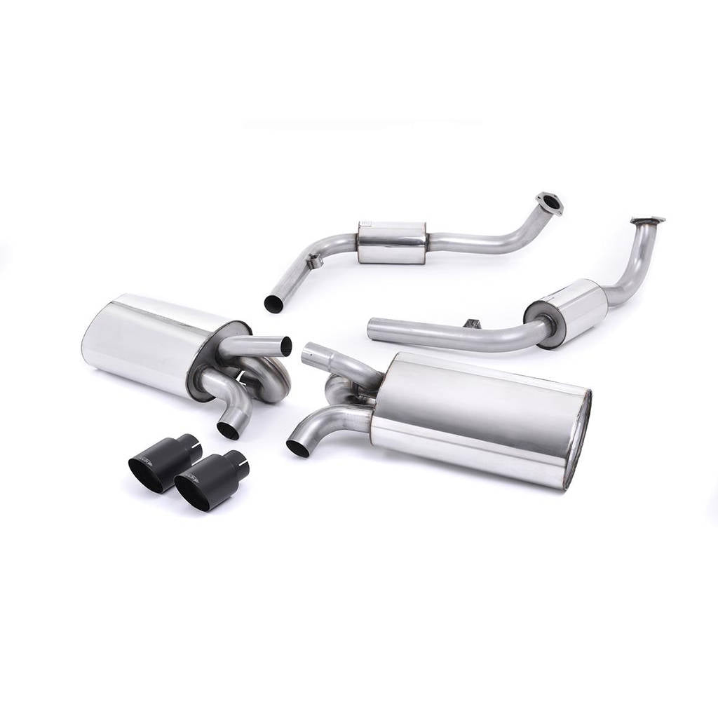 MILLTEK SSXPO117 Cat-back Twin 90mm Special PORSCHE Boxster S 3.4 987 Gen2 Photo-0