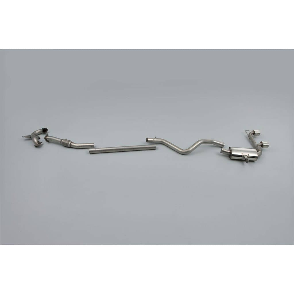 MILLTEK SSXRN404 Turbo-back excluding Hi-Flow Sports Cat Dual GT80-LITE RENAULT Mégane RENAULT sport 225 2.0T Photo-0
