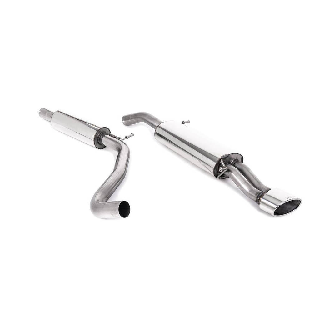 MILLTEK SSXSE123 Cat-back Single Oval SEAT Ibiza 1.9 TDi 130PS and 160PS Photo-0