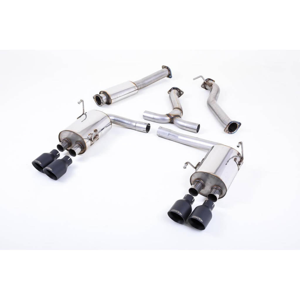 MILLTEK SSXSB50 Cat-back Quad 100mm GT100 SUBARU Impreza WRX STi Saloon/Sedan Photo-0