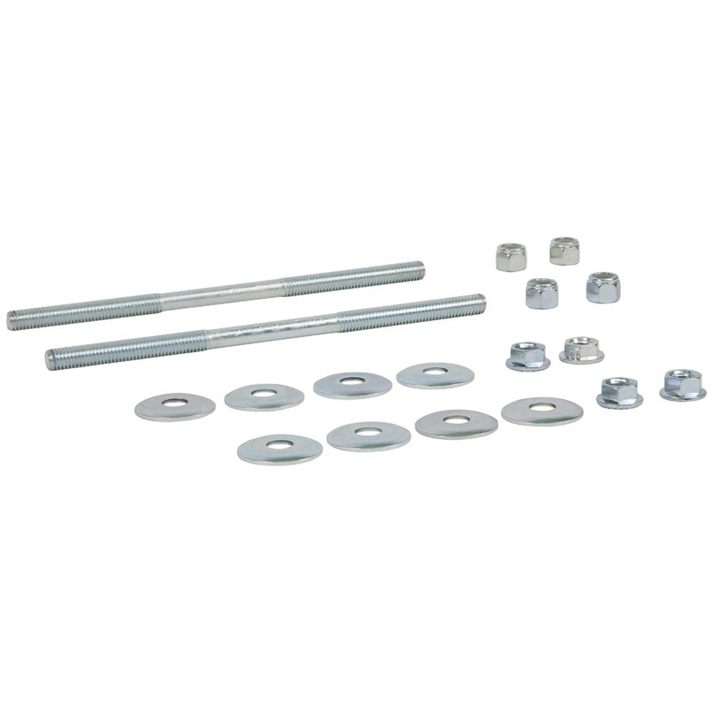 WHITELINE W21808 Universal Anti Roll Bar Link - Treaded Rod/Bushings style - 202mm Without Bushings Photo-0