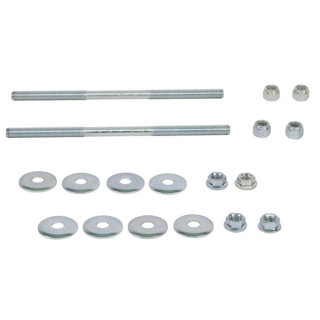 WHITELINE W21808 Universal Anti Roll Bar Link - Treaded Rod/Bushings style - 202mm Without Bushings Photo-2