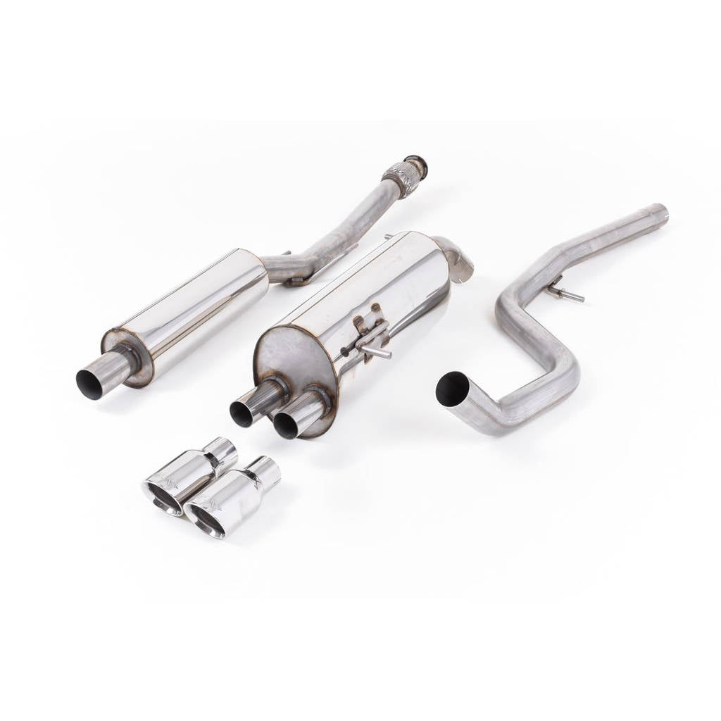 MILLTEK SSXPE106 Cat-back Twin 80mm GT80 ECA PEUGEOT 208 GTi 1.6 Photo-0