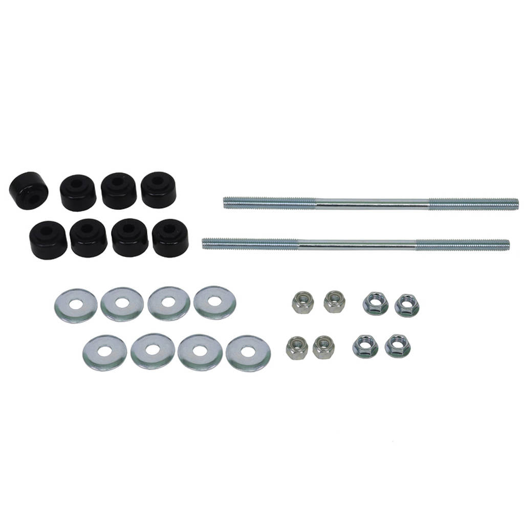 WHITELINE W21809S Universal Anti Roll Bar Link - Treaded Rod/Bushings style - 240mm With Bushings Photo-2