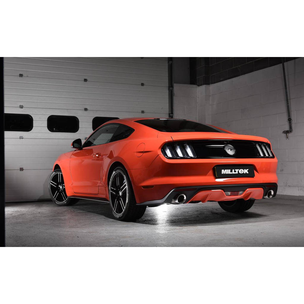 MILLTEK SSXFD175 Cat-back 100mm GT FORD Mustang 2.3 EcoBoost (Fastback) Photo-5