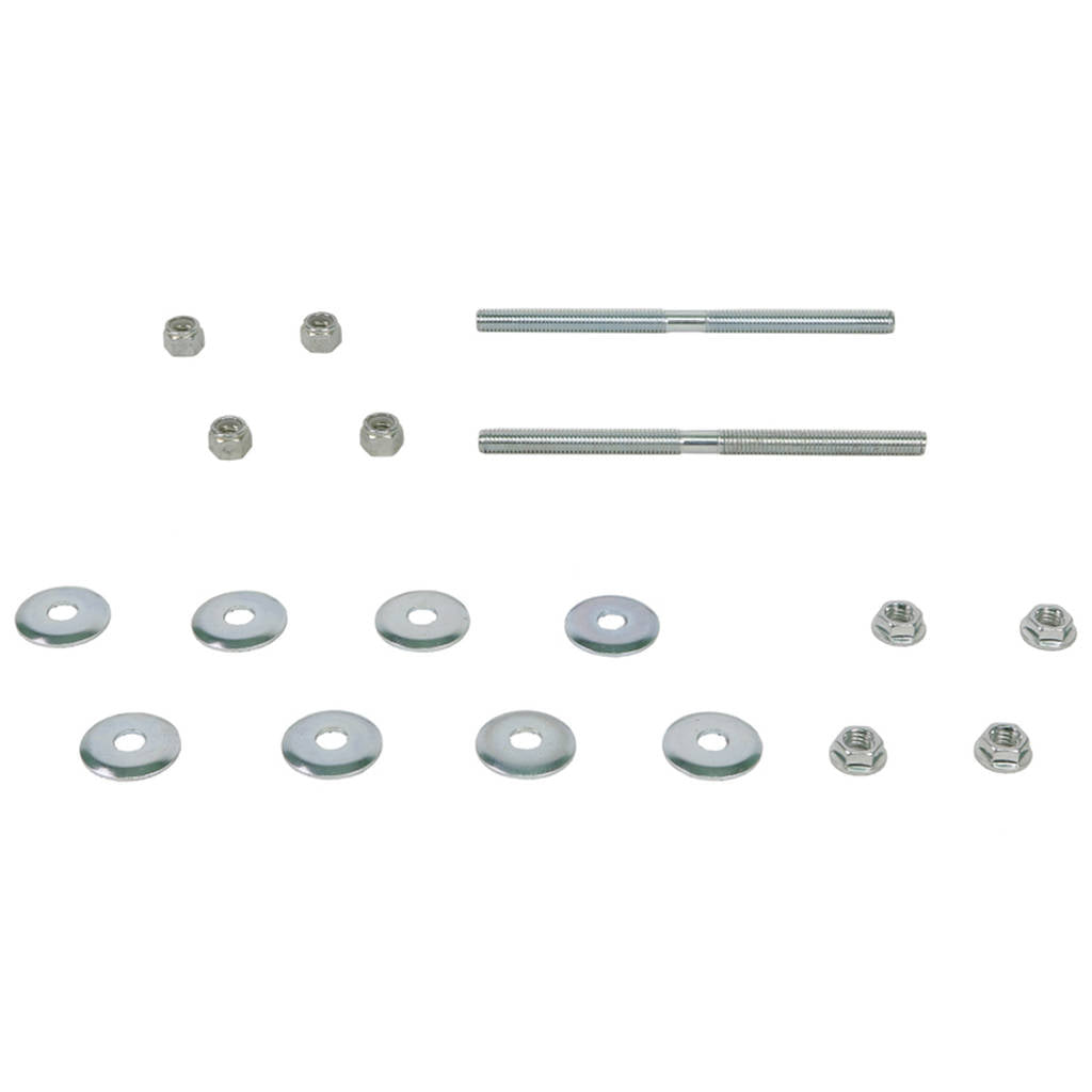 WHITELINE W21810 Universal Anti Roll Bar Link - Treaded Rod/Bushings style - 280mm Without Bushings Photo-2