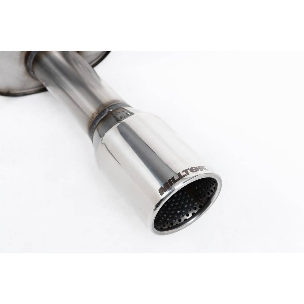 MILLTEK SSXFD018 Cat-back Single 90mm Jet FORD Fiesta Mk6 ST 150 Photo-1