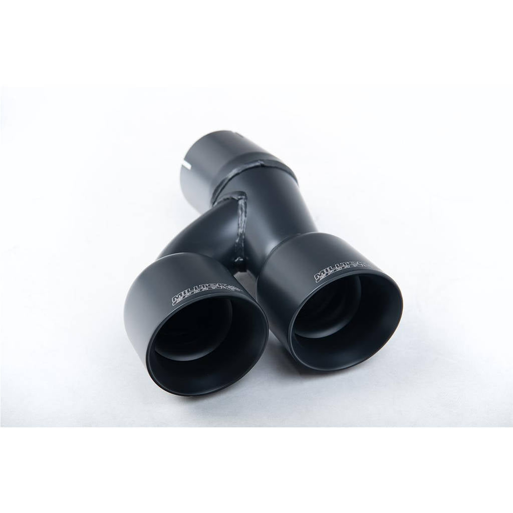 MILLTEK SSXAU458 Cat-back Twin 80mm GT80 AUDI A1 1.4 TFSI S line 122PS Photo-1