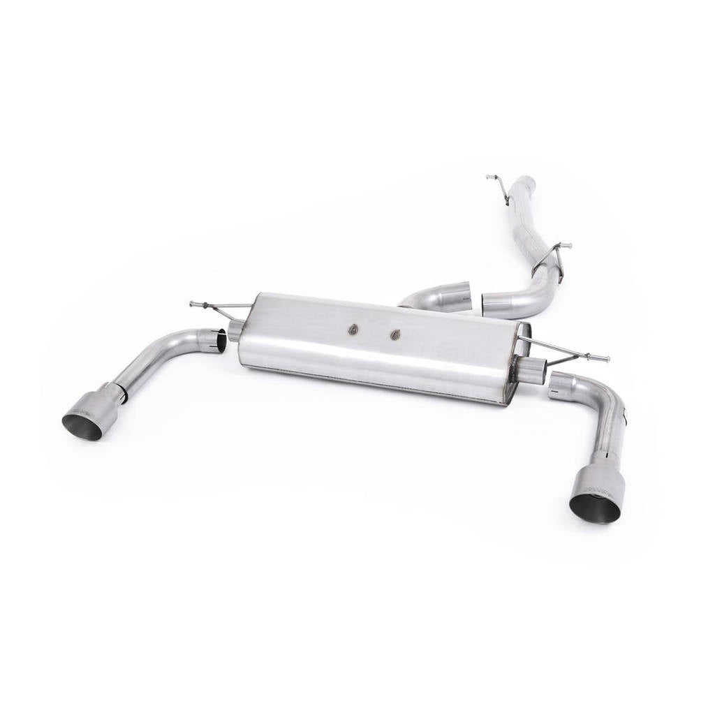 MILLTEK SSXAU483 Cat-back Dual 100mm GT100 AUDI A3 2.0 TFSI quattro Sedan 8V (US-only) Photo-0