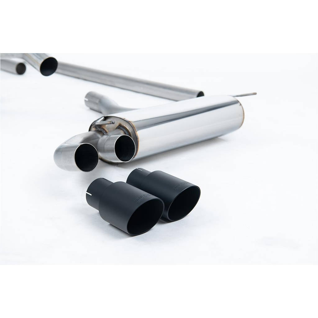 MILLTEK MCXAU103 Downpipe-back Twin 90mm GT90 AUDI Coupe UR quattro 10v Turbo Photo-1