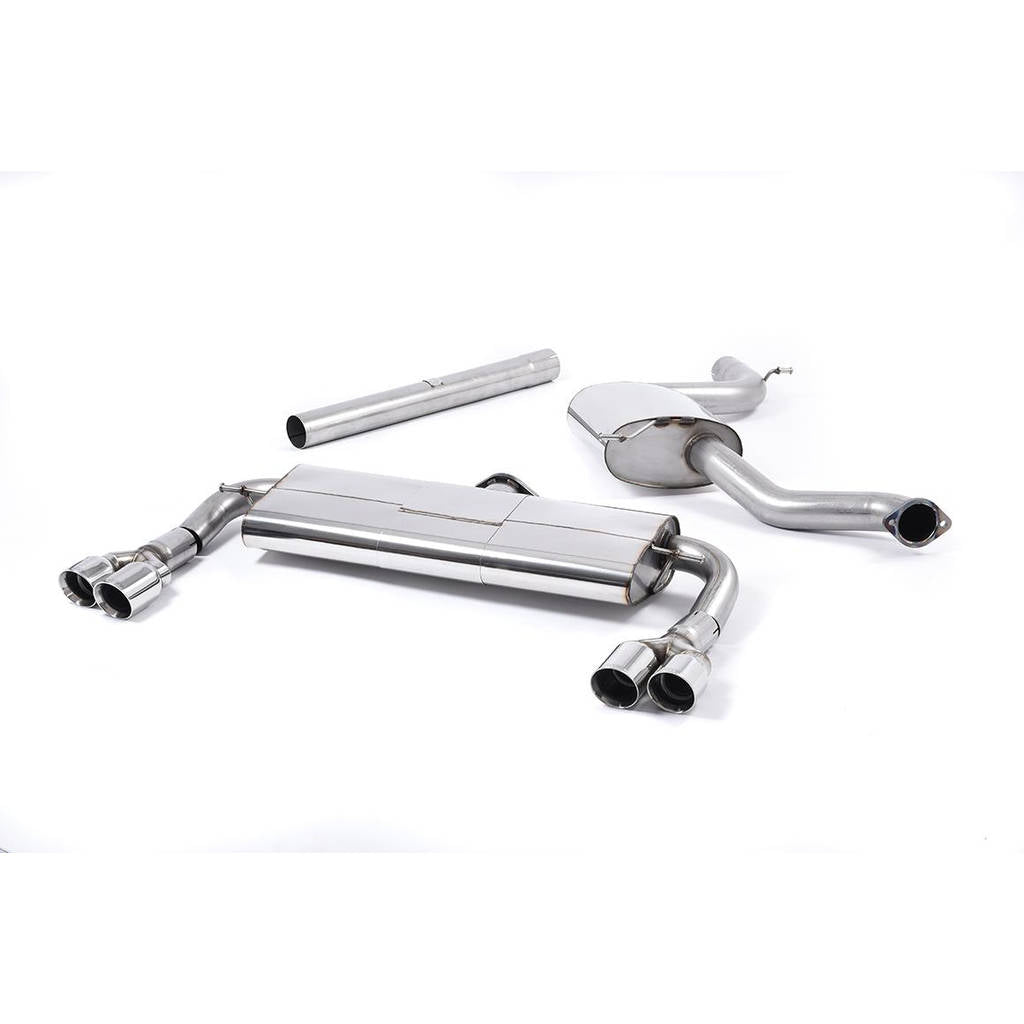 MILLTEK SSXSE166 Cat-back Twin 80mm GT80 ECA SEAT Leon Cupra 280 290&300 2.0 TSI Photo-0