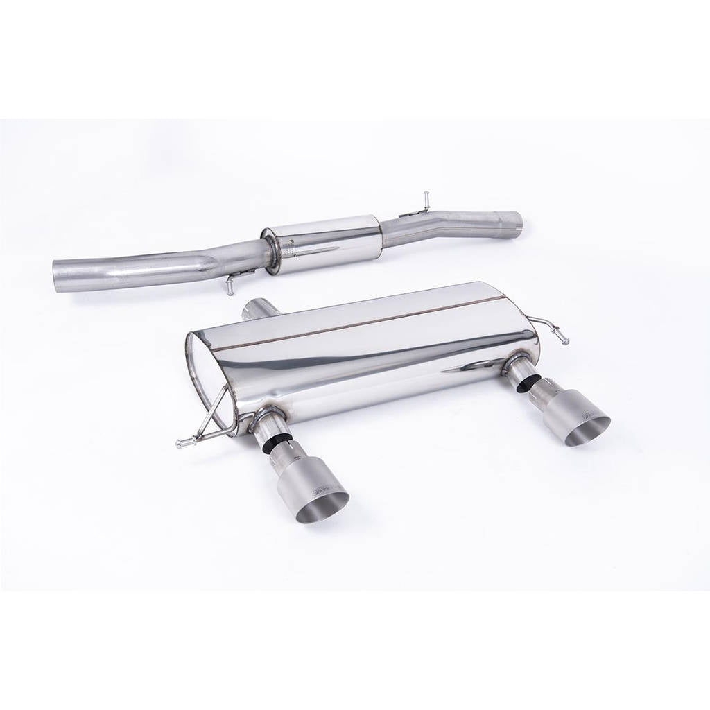 MILLTEK SSXAU427 Cat-back Dual 100mm GT100 AUDI TT 180/225 quattro Coupe&Roadster Photo-0