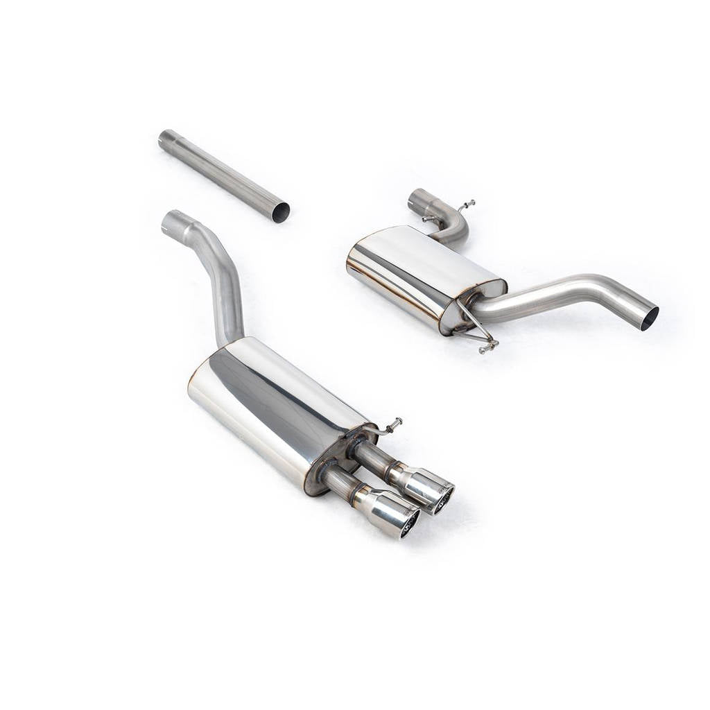 MILLTEK SSXSK006 Cat-back Twin 76.2mm Jet SKODA Octavia vRS 2.0 TSI Photo-0