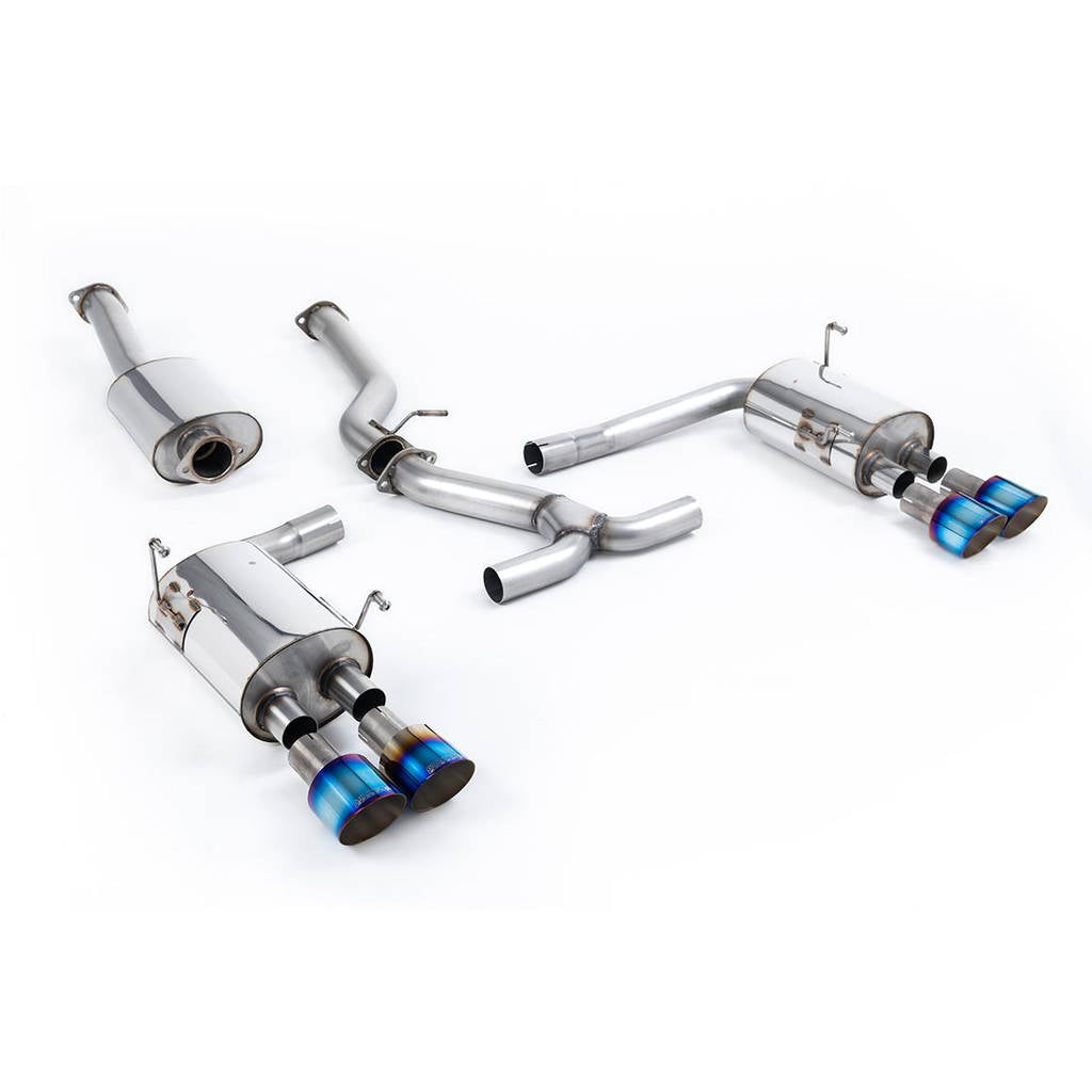 MILLTEK SSXSB54 Cat-back 100mm GT ECA SUBARU Impreza WRX STi Saloon/Sedan Photo-0