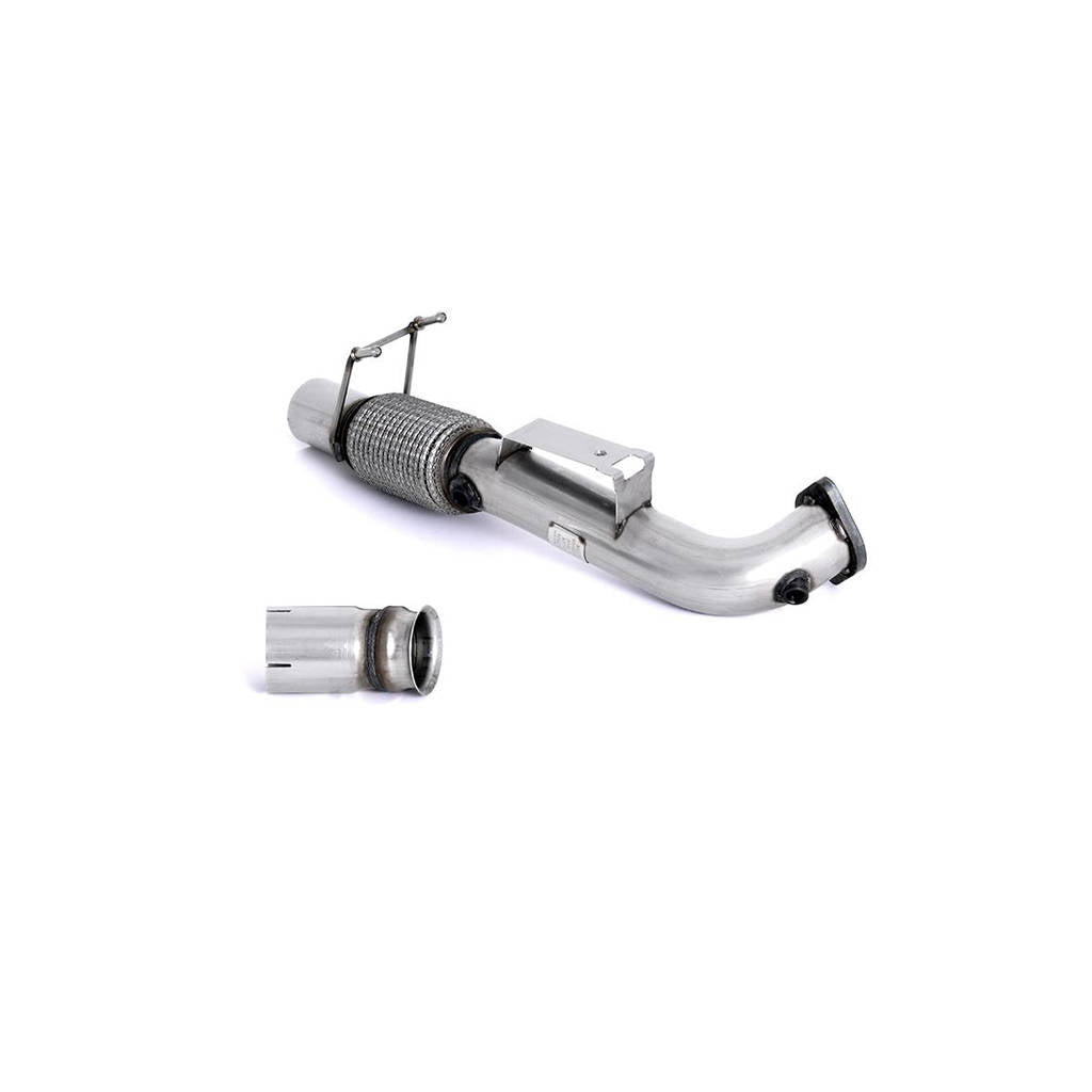 MILLTEK SSXFD194 Large-bore Downpipe and De-cat 76,2 FORD Focus Mk3 RS 2.3L EcoBoost 4wd 5-Door Hatchback Photo-0