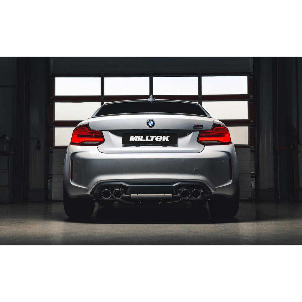 MILLTEK SSXBM1084 Cat-back BMW 2 Series F87 M2 Competition Coupé Photo-2