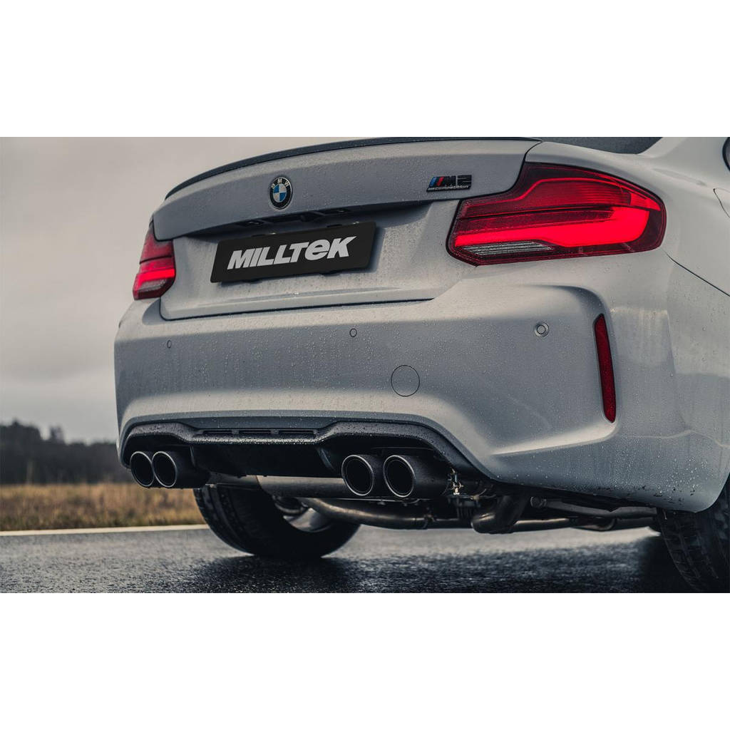 MILLTEK SSXBM1084 Cat-back BMW 2 Series F87 M2 Competition Coupé Photo-3