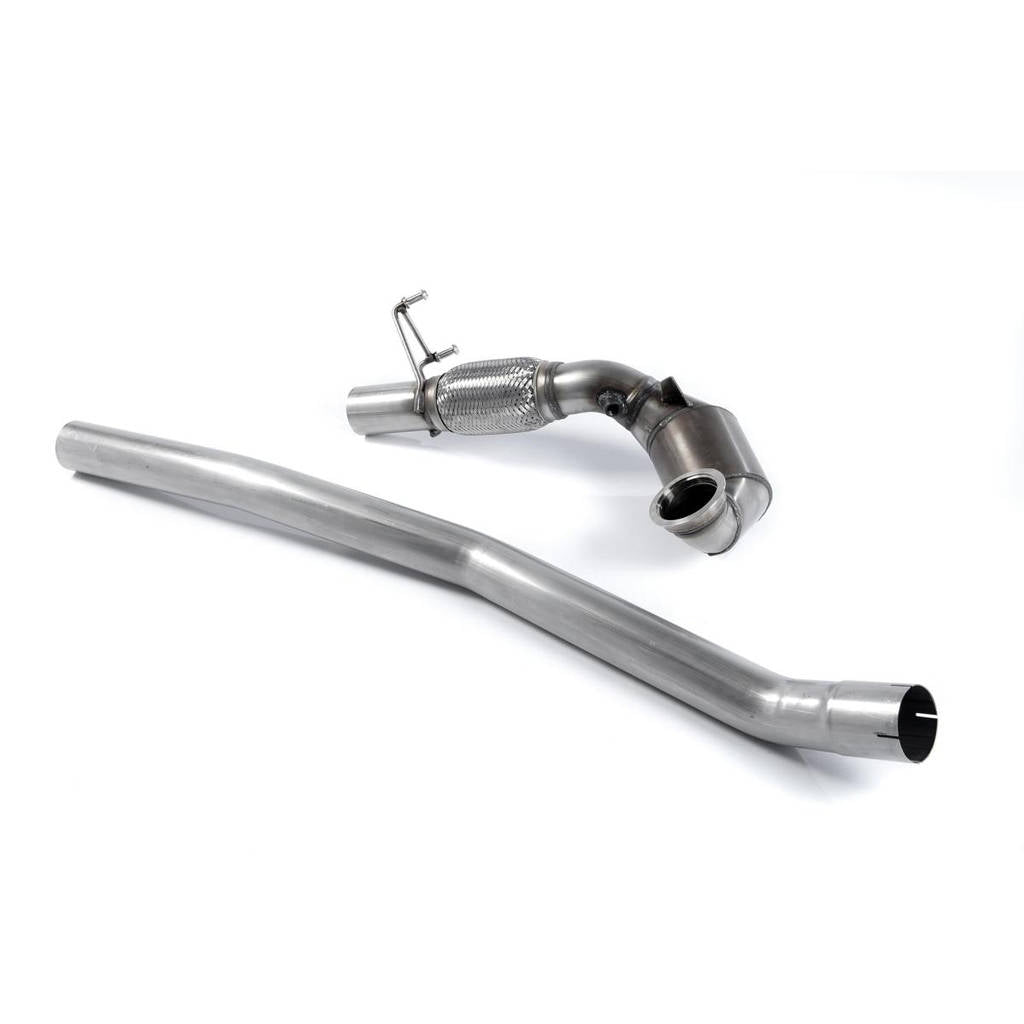 MILLTEK SSXAU582 Large Bore Downpipe and Hi-Flow Sports Cat AUDI TT Mk3 TTS 2.0TFSI Quattro Photo-0