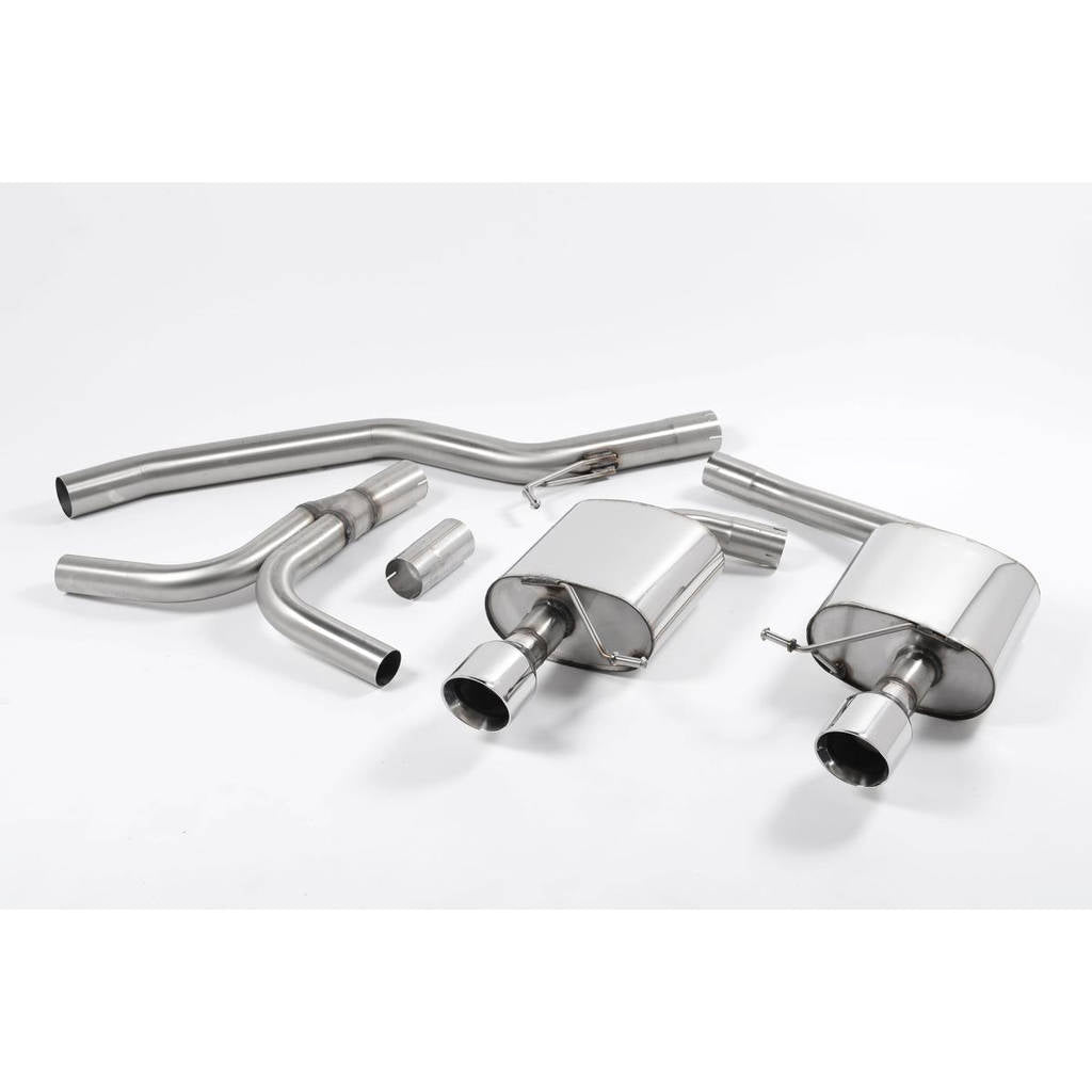 MILLTEK SSXAU273 Cat-back GT100 AUDI A5 Cabriolet 3.0 TDi (DPF) quattro Photo-0