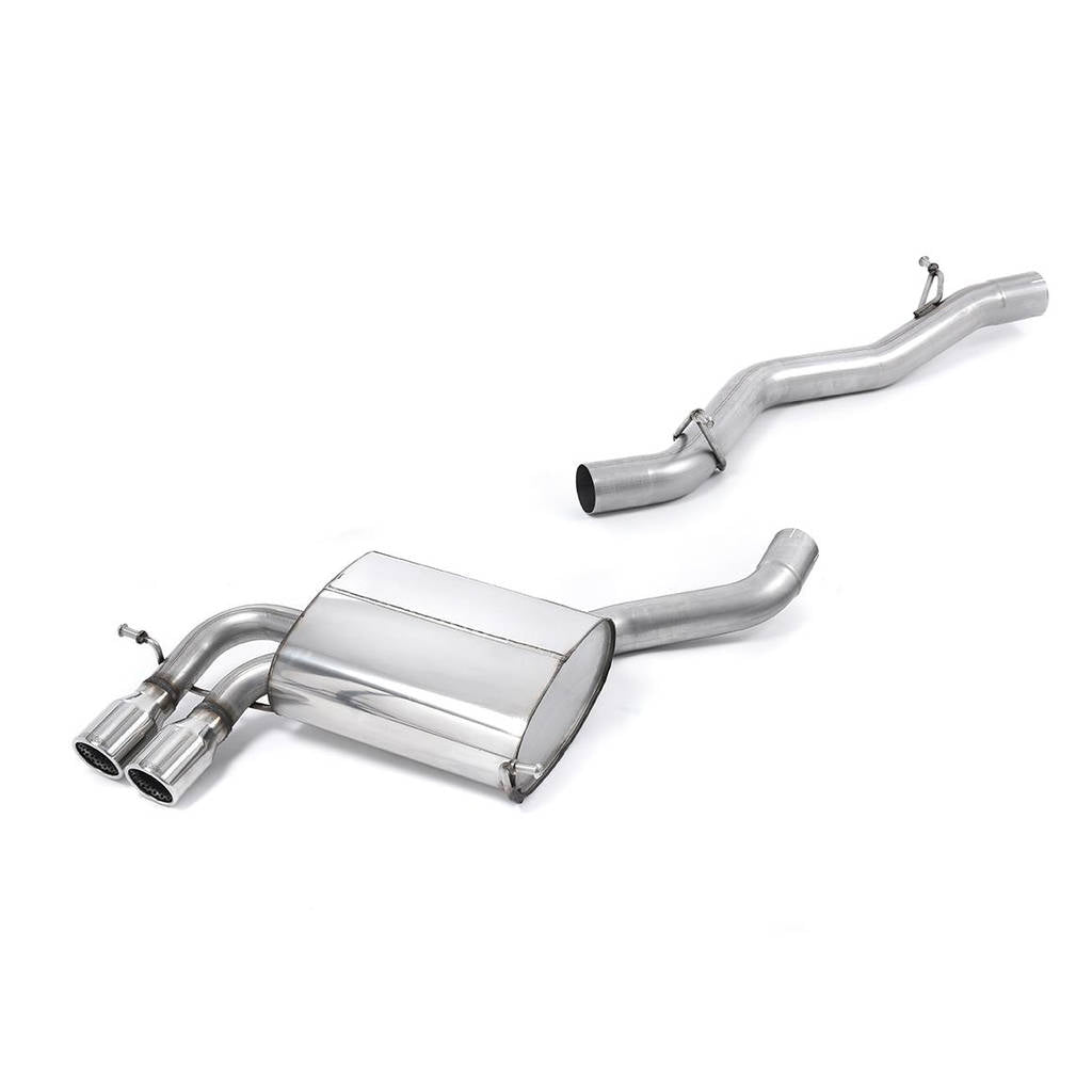 MILLTEK SSXAU197 Cat-back Twin GT-80 AUDI S3 2.0 T quattro Sportback 8P Photo-0