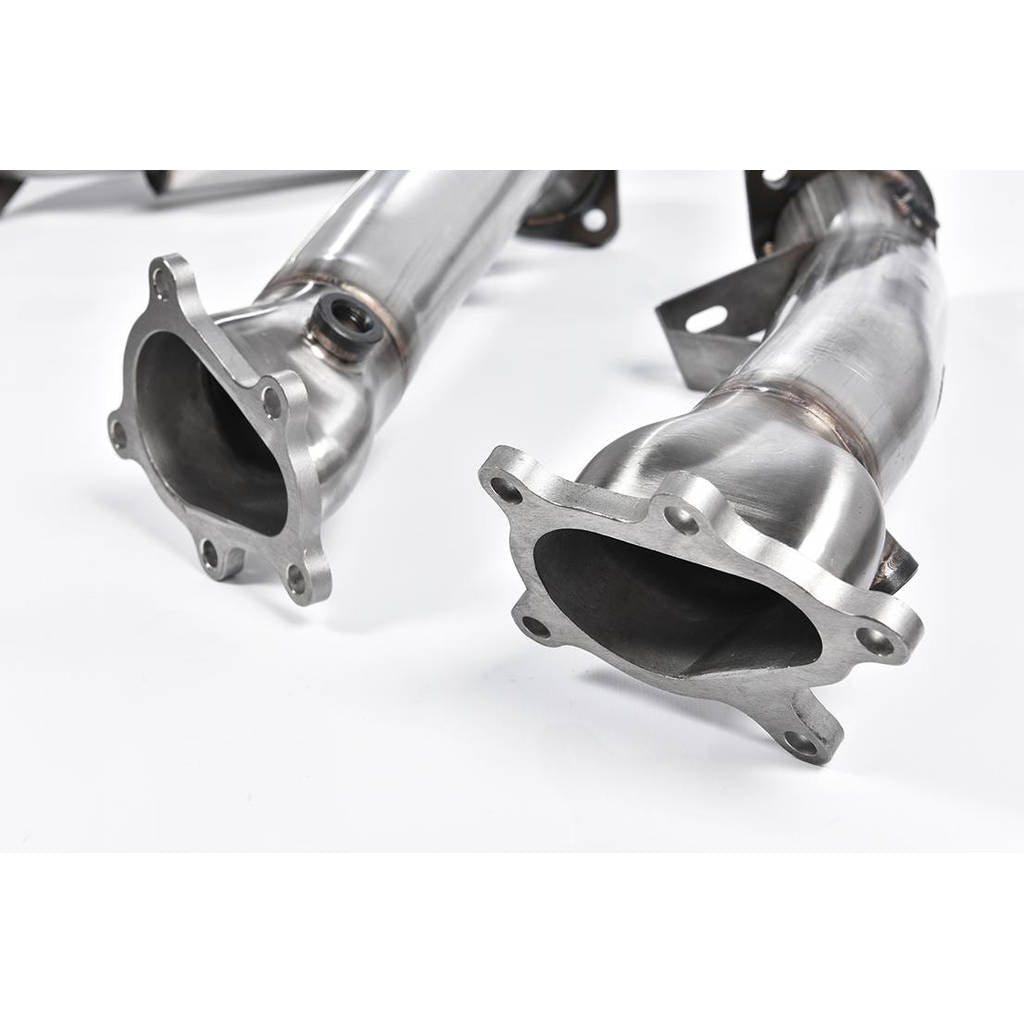 MILLTEK SSXNI013 Primary Catalyst Replacement Pipes NISSAN GT-R R35 Photo-0
