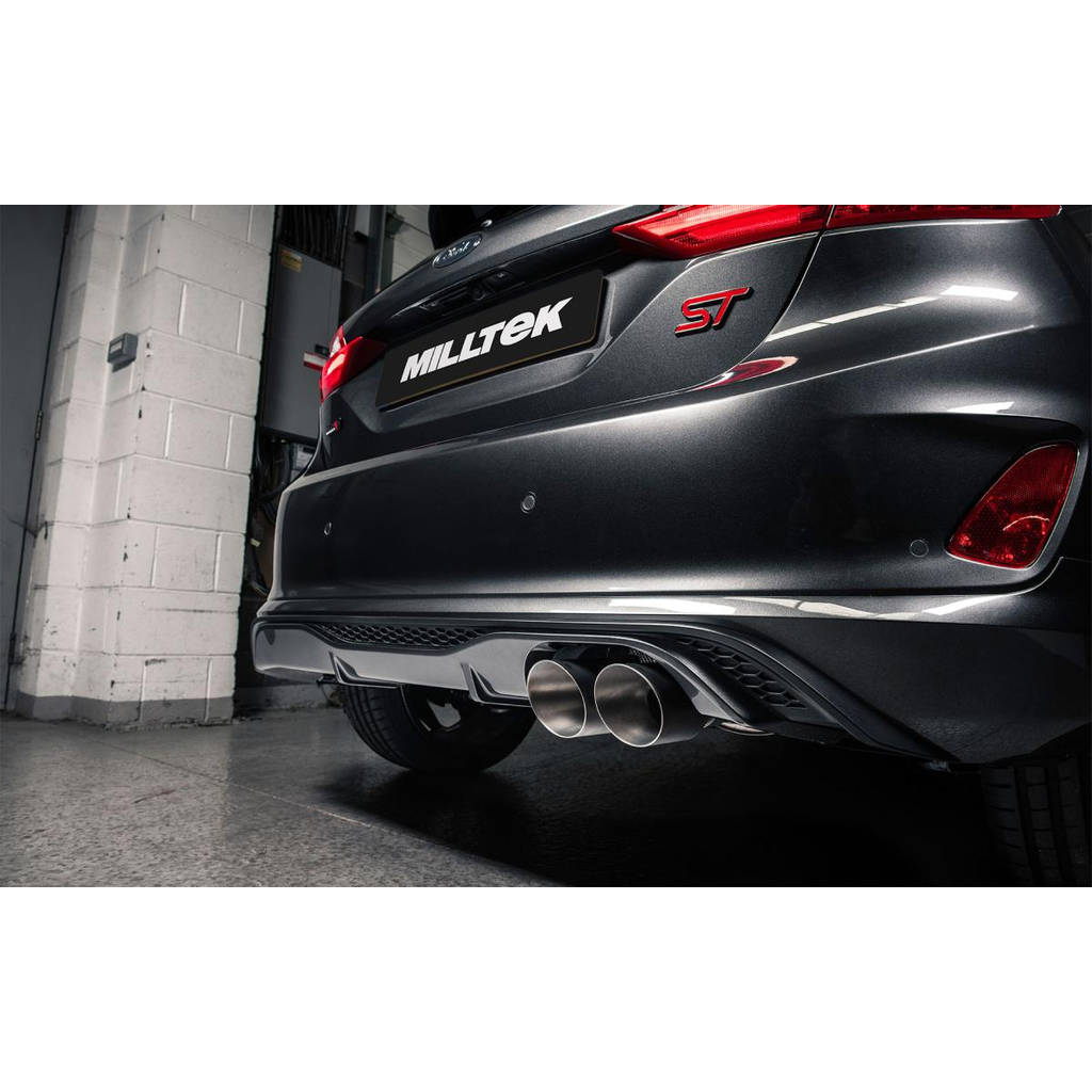 MILLTEK SSXFD258 Cat-back Twin 90mm GT90 ECA FORD Fiesta Mk8 ST 1.5 EcoBoost 200PS Photo-2