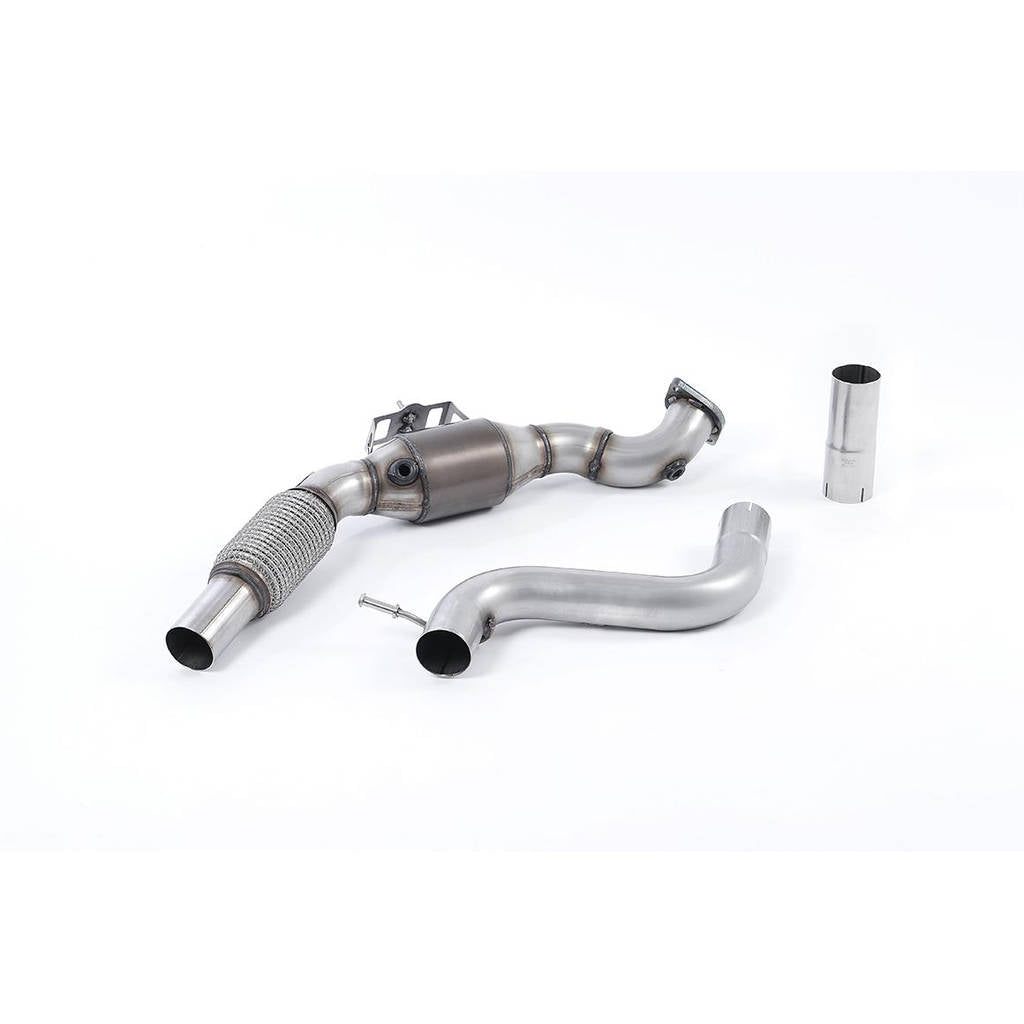 MILLTEK SSXFD169 Large Bore Downpipe and Hi-Flow Sports Cat FORD Mustang 2.3 EcoBoost (Fastback) Photo-0