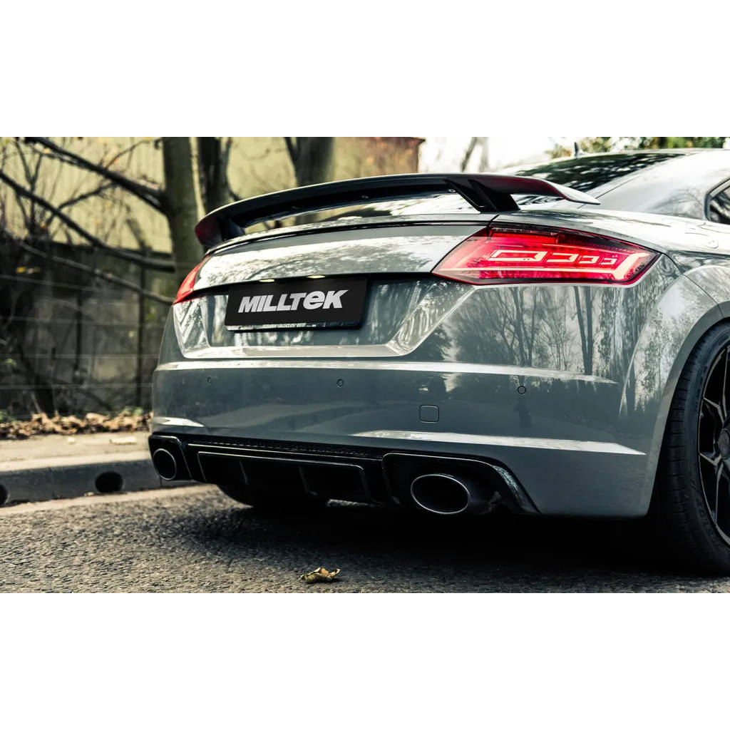 MILLTEK SSXAU730 Cat-back ECA AUDI TT Mk3 TTRS 2.5TFSI Quattro Photo-3