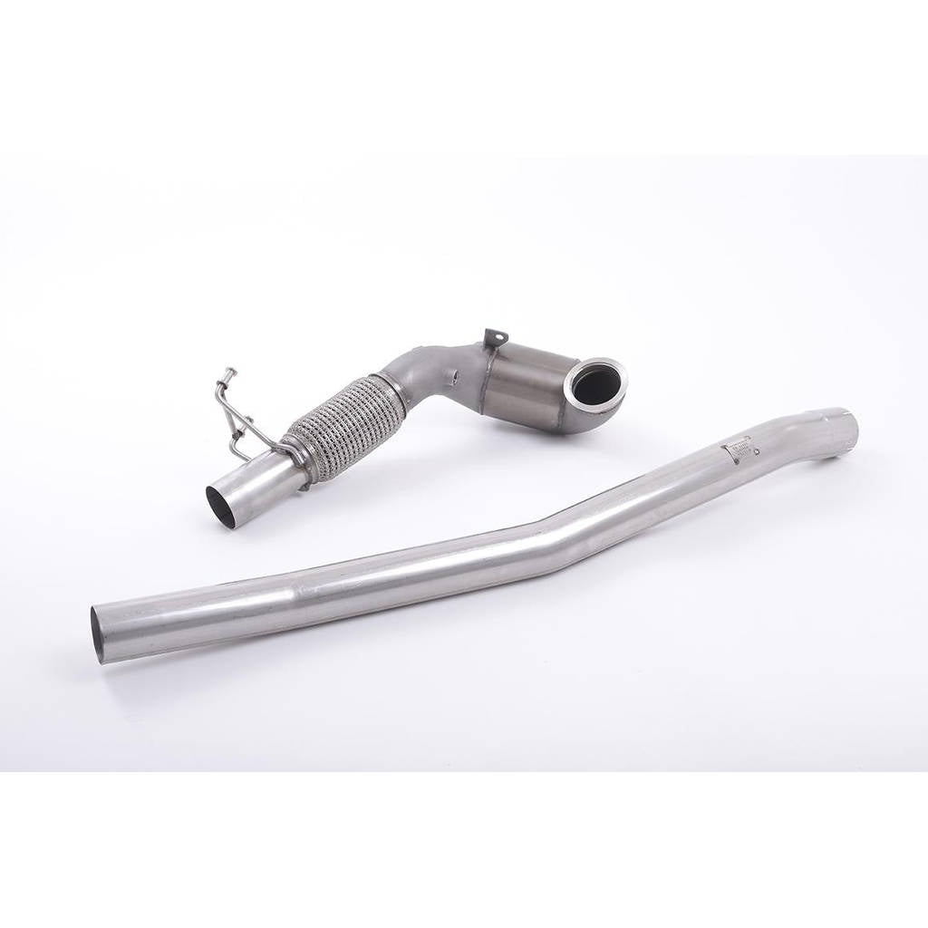 MILLTEK SSXAU604 Cast Downpipe with Race Cat AUDI TT Mk3 TTS 2.0TFSI Quattro Photo-0