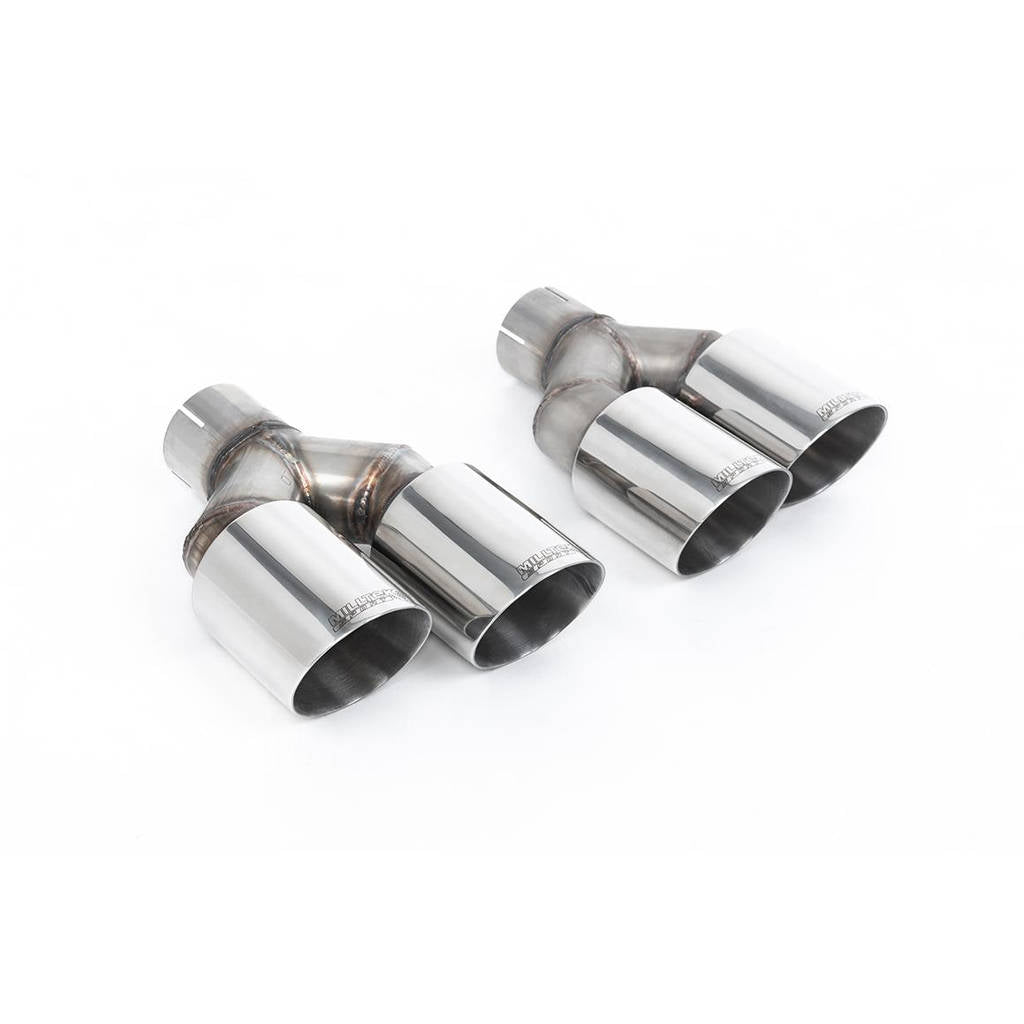 MILLTEK SSXAU492 Cat-back Polished GT90 AUDI S1 2.0 TFSI quattro Photo-1